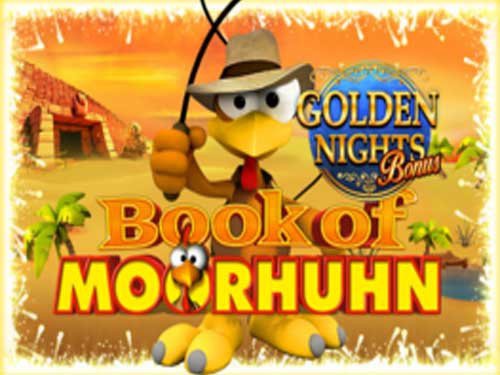 Play Book of Moorhuhn Golden Nights