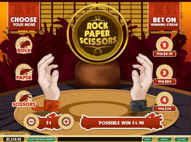 Play Rock Paper Scissors