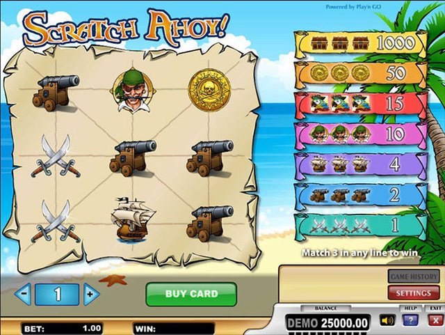 Play Scratch Ahoy