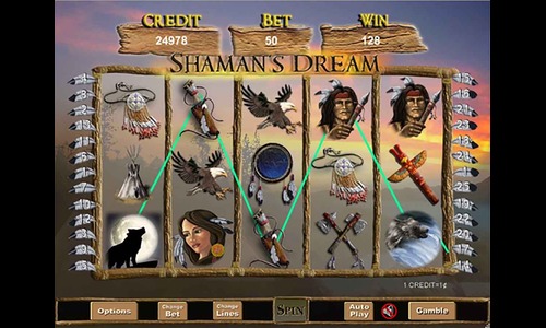 Play Shamans Dream Jackpot