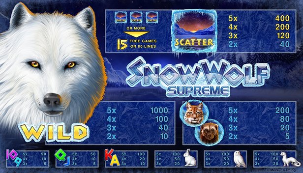 Play Snow Wolf Supreme