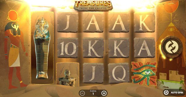 Play Treasures from the Crypto Scratchcard