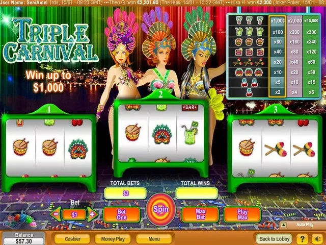 Play Triple Carnival