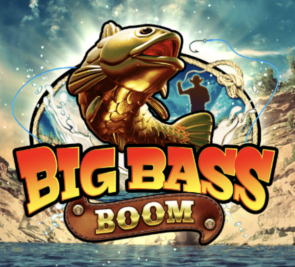 big bass boom logo icon